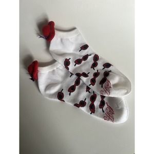 Cute RHS Socks With Sunglasses Print And Hanging Hat